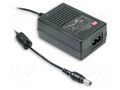Power supply: switching; 24VDC; 1.5A; Out: 5,5/2,1; 36W; 80÷264VAC MEAN WELL GSM36B24-P1J