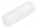 Spacer sleeve; LED; Øout: 5mm; ØLED: 5mm; L: 13mm; natural; UL94V-2 FIX&FASTEN FIX-LED-13