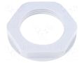 Nut; M25; halogen free; polyamide; UL94V-0; 34mm; grey; Pitch: 1.5 LAPP LP-53119230