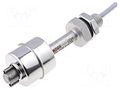 Sensor: liquid level; -30÷80°C; OUT: SPST-NO; cables; 0.5A; 10W MEDER LS02-1A66-S-500W