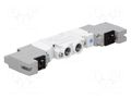 Electromagnetic valve; 1÷7bar; 5/2 bistable; aluminium; IP65 SMC SY52205DO01FQ