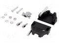 Enclosure for connectors: D-Sub; D-Sub 9pin,D-Sub HD 15pin MH CONNECTORS 2801-0102-11-8