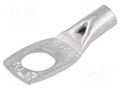 Tip: ring tube; M8; 6mm2; crimped; for cable; tinned; L: 30mm; copper OUNEVA VA01-0035