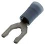 TERMINAL, FORK TONGUE, #10, BLU, 14AWG 19115-0031