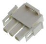 CONNECTOR HOUSING, PLUG, 3POS, 6.35MM 36643-0003