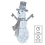 LED Christmas snowman, rattan, 82 cm, indoor and outdoor, cool white, timer, EMOS DCFC33 8592920122112