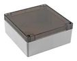 SMALL ENCLOSURE, PC, GREY/CLEAR 1554Q2GYSL