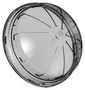 LED LENS, DOME, PC, GREY, 80MM 2328823-1