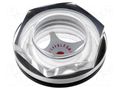 Level indicator; Inspect.hole dia: 18mm; M25; 8÷10Nm; Pitch: 1.5 ELESA+GANTER HFTX.18-M25X1.5