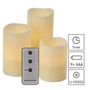 LED decoration – 3x wax candle, 3x 3x AAA, indoor, vintage, controller, EMOS DCCV07 8592920093702