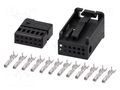 Connector housing; plug; Quadlock; PIN: 12; black 4CARMEDIA 80295
