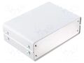 Enclosure: with panel; 1402; X: 180mm; Y: 124mm; Z: 61mm; aluminium HAMMOND HM-1402B