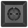 Socket SCHUKO, anthracite , EMOS A6002.2 8592920097205