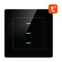 Smart Light Switch WiFi Avatto N-TS10-B3 3 Way TUYA (black), Avatto N-TS10-B3