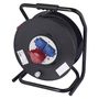 Rubber Extension Cord Reel – 3 sockets, 33m, 2,5mm2 , EMOS P19733 8592920091654