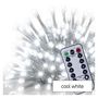 LED Christmas icicles, 5 m, outdoor and indoor, cool white, controller, programmes, timer, EMOS D4CC02 8592920095744