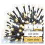 LED Christmas chain, 12 m, outdoor and indoor, warm/cool white, timer, EMOS D4AN05 8592920100066