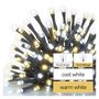 LED Christmas chain, 18 m, outdoor and indoor, warm/cool white, timer, EMOS D4AN06 8592920100080
