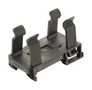 ADAPTER, DIN RAIL, POLYAMIDE, BLACK 09100009912