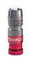 RG59 RCA COAX COMPRESSION CONN, PLUG/RED FSNS59RCAU-25