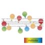 LED cherry light chain – 2.5 cm balls, 4 m, outdoor and indoor, multicolour, timer, EMOS D5AM01 8592920096185