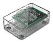 RPI 4 CASE W/PWR BUTTON - CLEAR ASM-1900143-01