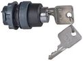 SWITCH ACTUATOR, KEY OPERATED PUSHBUTTON ZB5AFDA
