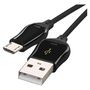 USB 2.0 A/Male - micro B/Male 1m black, EMOS SM7004B 8592920035887