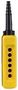 PENDANT CONTROL STATION, PP, YELLOW XACA06H7