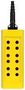 PENDANT CONTROL STATION, PET, YELLOW XACB12