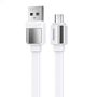 Cable USB Micro Remax Platinum Pro, 1m (white), Remax RC-154m white