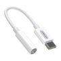 Digital Audio Adapter to USB-C 3.5mm Joyroom SH-C1 (white), Joyroom SH-C1 White