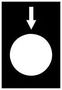 LEGEND PLATE, PENDENT CNTRL, 30MM X 40MM ZB2BY2954