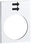 LEGEND PLATE, 30MM X 40MM, PENDANT CNTRL ZB2BY4902