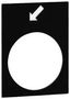 LEGEND PLATE, 30MM X 40MM, PENDANT CNTRL ZB2BY4935