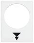 LEGEND PLATE, 30MM X 40MM, PENDANT CNTRL ZB2BY4953
