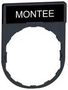30MM X 40MM LEGEND HOLDER, CONTROL UNIT ZBY2107