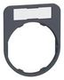 LEGEND PLATE, PUSHBUTTON SWITCH ZBY4101