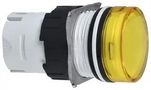 PILOT LIGHT HEAD, YELLOW, ROUND, 16MM ZB6AV5