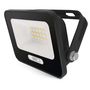 LED floodlight GLARO 10W, black, IP65, 1000 lm, neutral white, EMOS ZS2214B 8592920142134