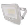 LED floodlight GLARO 20W, white, IP65, 2000 lm, neutral white, EMOS ZS2224W 8592920142332