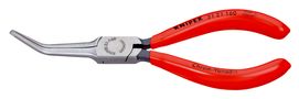 KNIPEX 31 21 160 SB Flat Nose Pliers (Needle-Nose Pliers) plastic coated black atramentized 160 mm (self-service card/blister) 31 21 160 SB 4003773029885