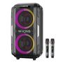 Wireless Bluetooth Speaker W-KING T9 Pro 120W + 2 microphones (black), W-KING T9 Pro black