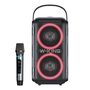 Wireless Bluetooth Speaker W-KING T9 60W (black) + microphone, W-KING T9 black