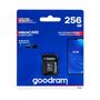 Memory card Goodram M1AA microSD 256GB 100MB/s UHS-I class 10 with adapter GDR-24112 5908267930175