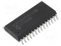 IC: interface; I/O expander; 10Mbps; 1.8÷5.5VDC; SPI; SMD; SOIC28 MICROCHIP TECHNOLOGY MCP23S17-E/SO