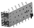 SFP CAGE & CONN, 40POS, PRESS-FIT, R/A 1658628-2
