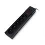 Power strip with security Arcon Z5 black - 5 sockets - 3m ACC-19261 5904722197718