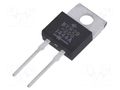 Diode: rectifying; THT; 200V; 8A; tube; Ifsm: 100A; TO220AC; 25ns VISHAY BYW29-200-E3/45
