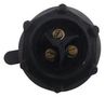 CIRCULAR CONNECTOR, PLUG, 3 WAY, PANEL PX0730/P